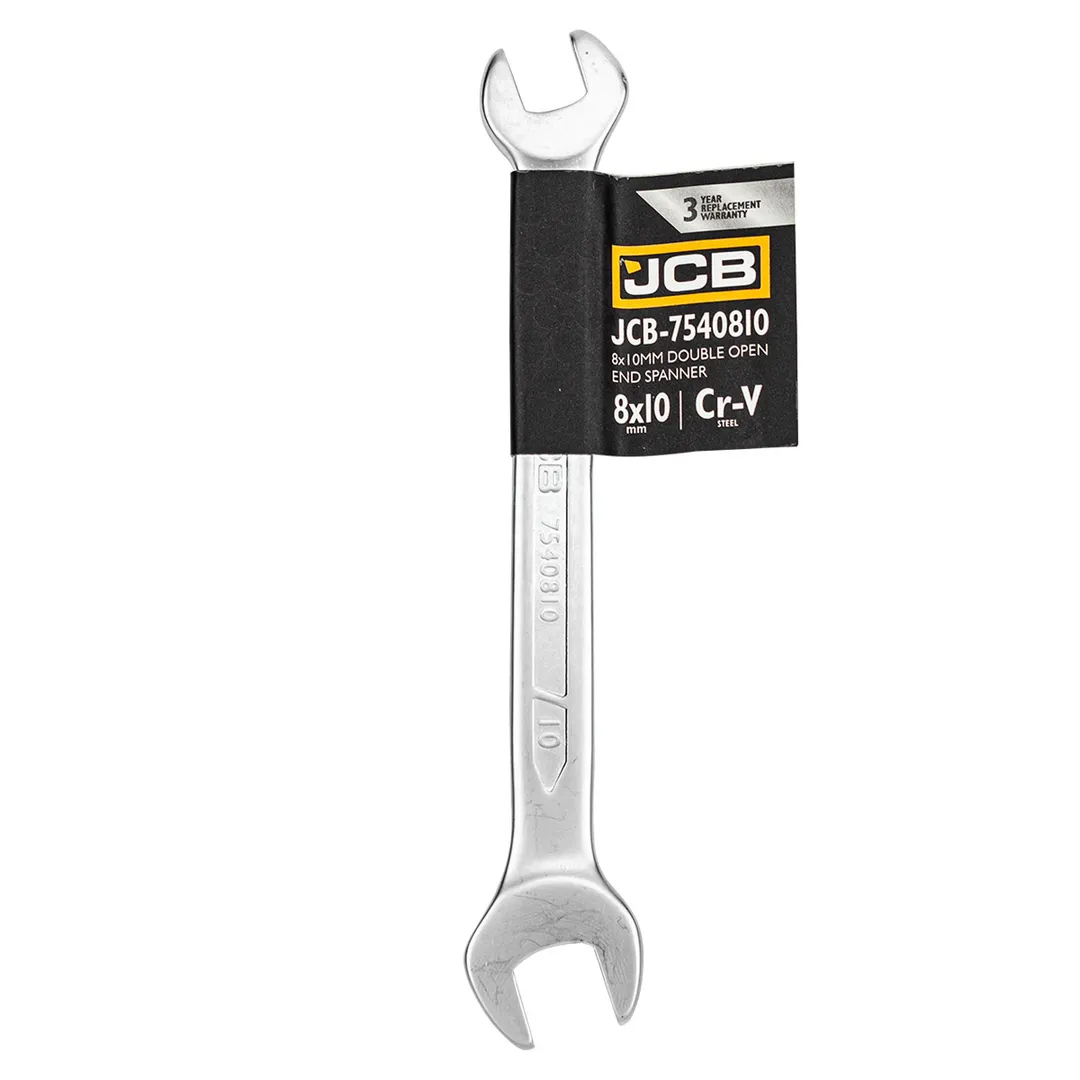 Ключ рожковый 8x10мм  JCB JCB-7540810