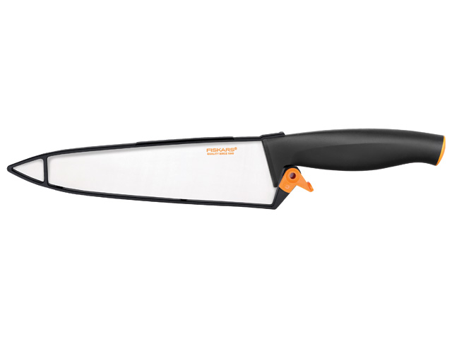 Нож поварской большой 20 см с футляром Functional Form  FISKARS 1014197