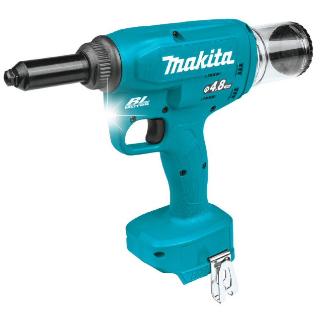 Заклепочник аккумуляторный (18В/без АКБ и ЗУ/MakPac 3)  MAKITA DRV150ZJ