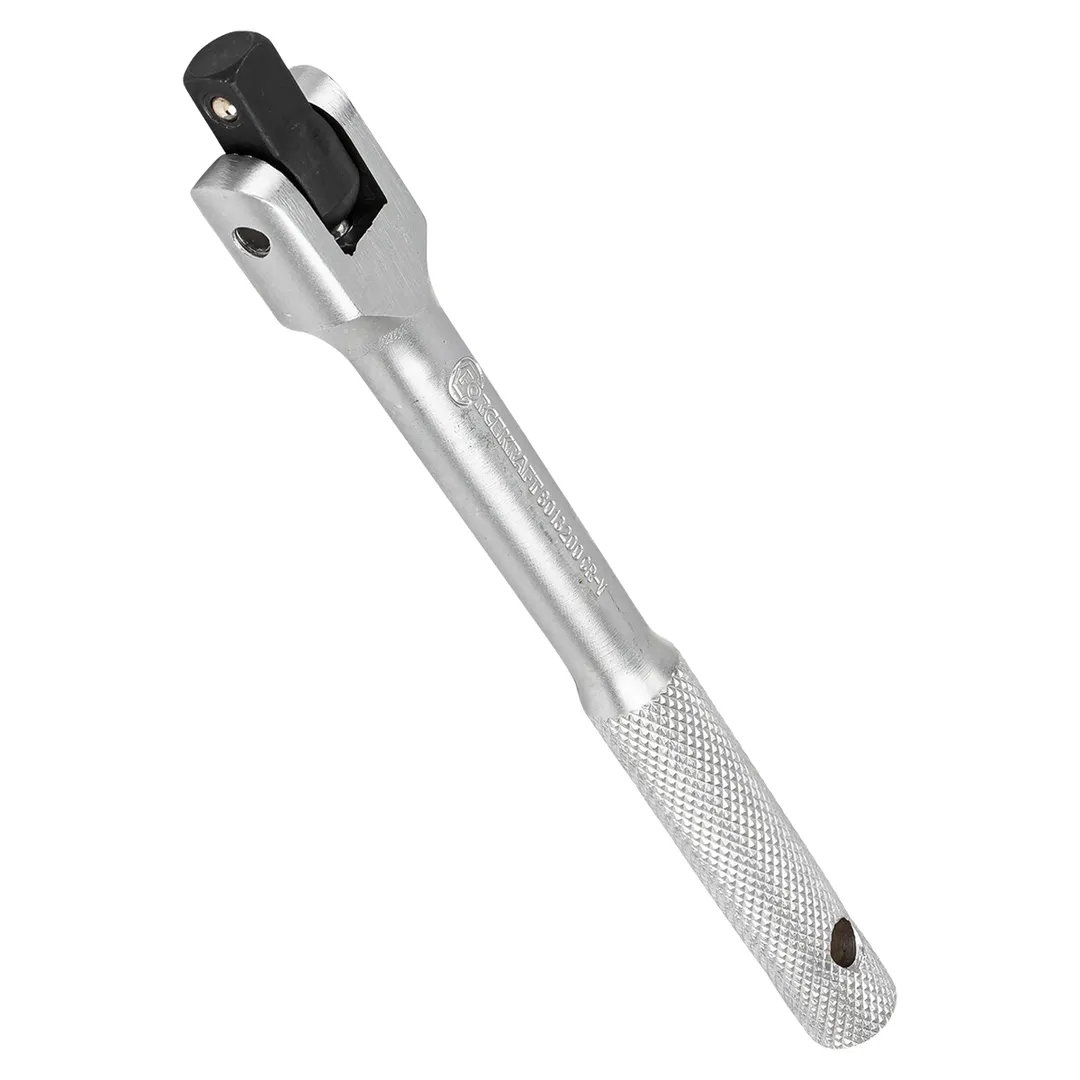 Вороток шарнирный с накаткой 3/8''L-200мм. FORCEKRAFT FK-8013200