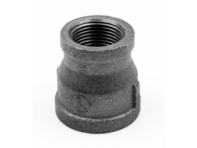 Муфта ред. 1 1/2" х 1 1/4" вн.-вн. черн.  AV Engineering AVEC461112114