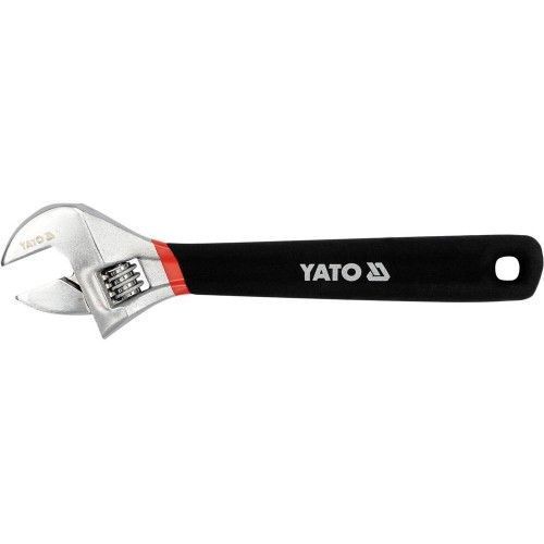 Ключ разводной с ПВХ ручкой 200mm, губки до 24.0mm  YATO YT-21651