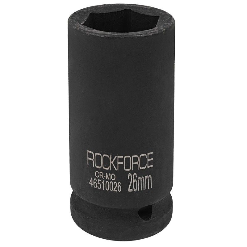 Головка ударная глубокая 3/4", 26мм (6гр.) RockFORCE Rock FORCE RF-46510026
