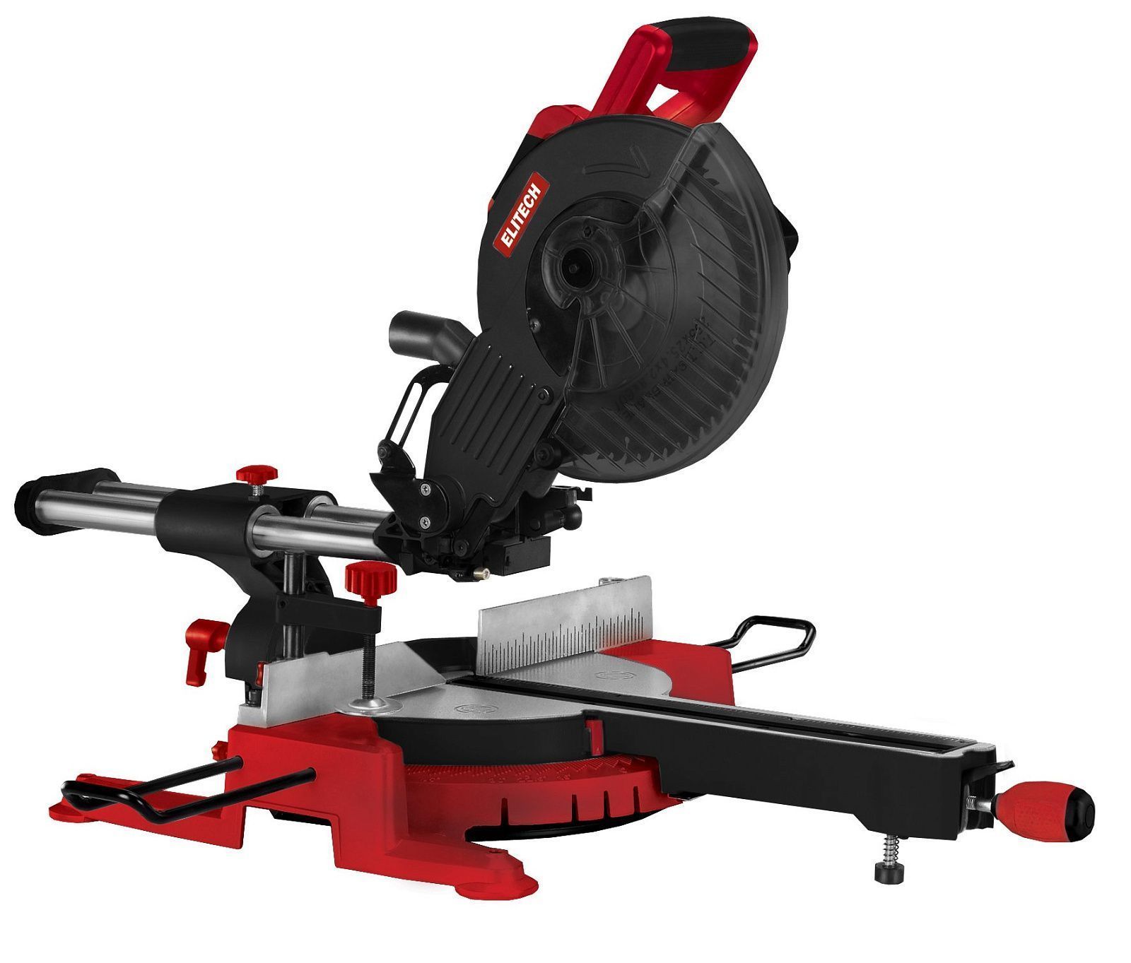 Торцовая пила ПТ 1825КУ ,1800 Вт , 255 мм , 75*430 мм , Laser , тормоз двиг, ELITECH 201285