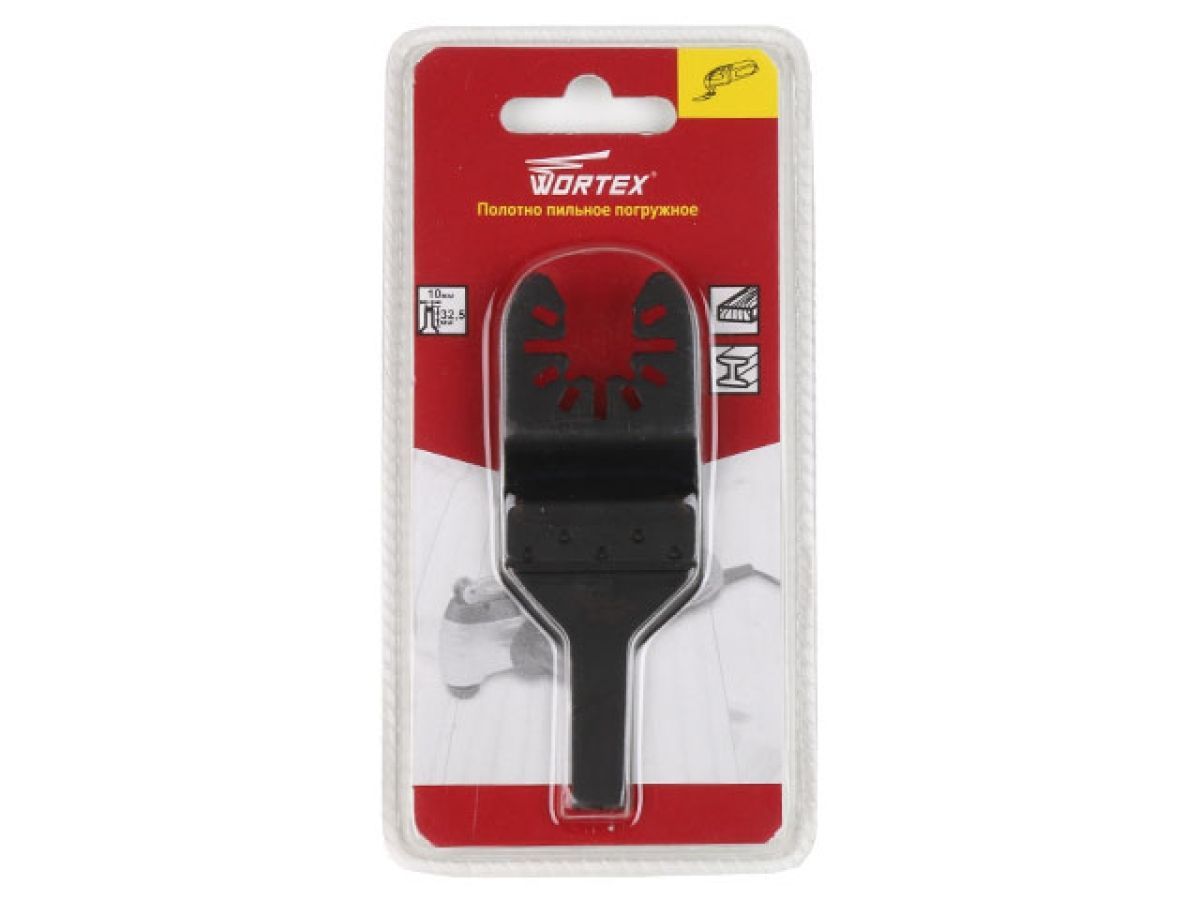 Полотно пильное погружное 10 mm по дереву и металлу WORTEX SB02A103318