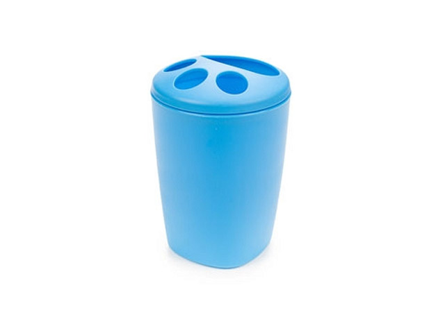 Подставка для зубных щеток Aqua, голубая лагуна (119х79.6 mm)  BEROSSI АС19747000
