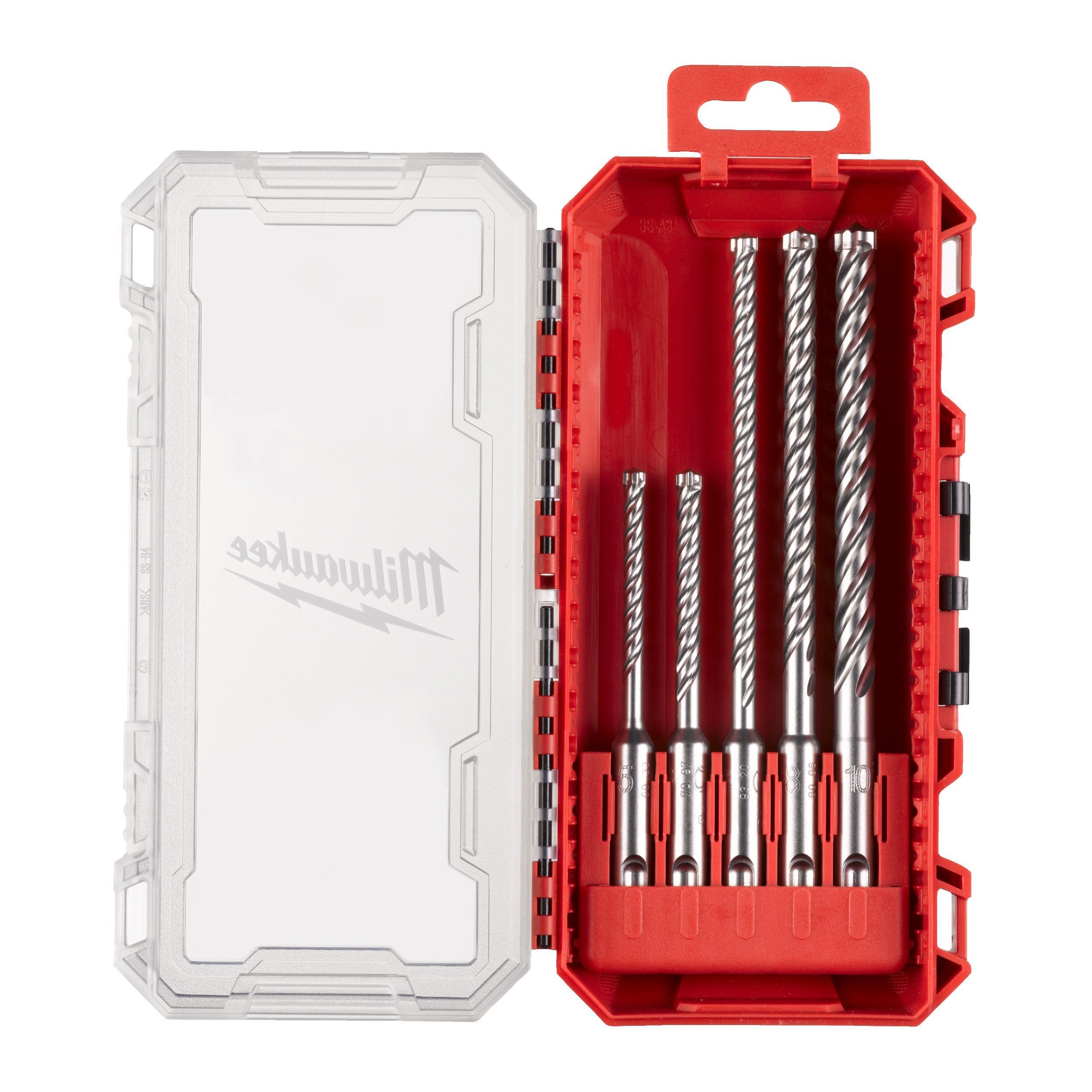 Набор__Буры SDS-plus MX4 (5/6 x115 мм и 6/8/10 x165 мм) 5 шт в кейсе GEN II MILWAUKEE ...Milwaukee 4932498297