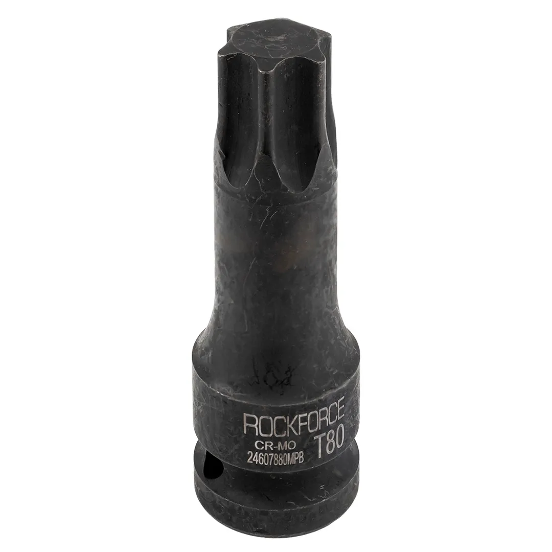 Головка-бита TORX ударная T80,1/2" Rock FORCE RF-24607880MPB