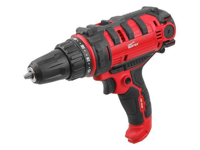 Дрель-шуруповерт 300Вт, 40Нм, 1600об/мин, БЗП 10мм,  WORTEX DR102500011
