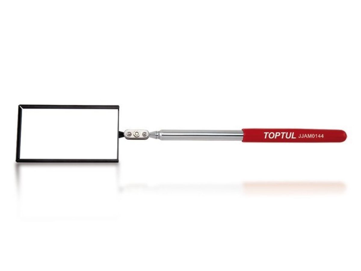 Зеркало телескопическое прямоугольное 50 х 90mm, 307-443 mm Toptul JJAM0144