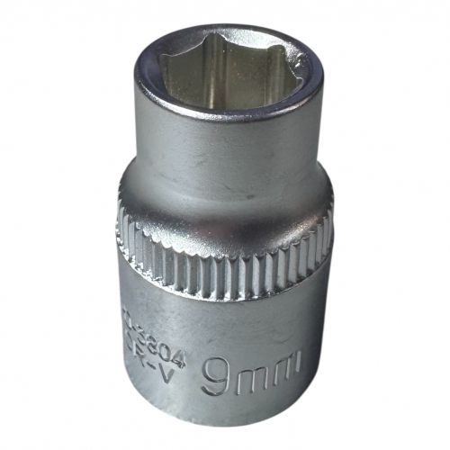 Головка торцевая 3/8" 6гр. 9мм L28мм CrV H-D HD-3804