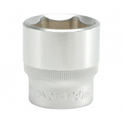 Головка торцевая 1/2" 6гр. 22mm L38mm CrV YATO YT-1215