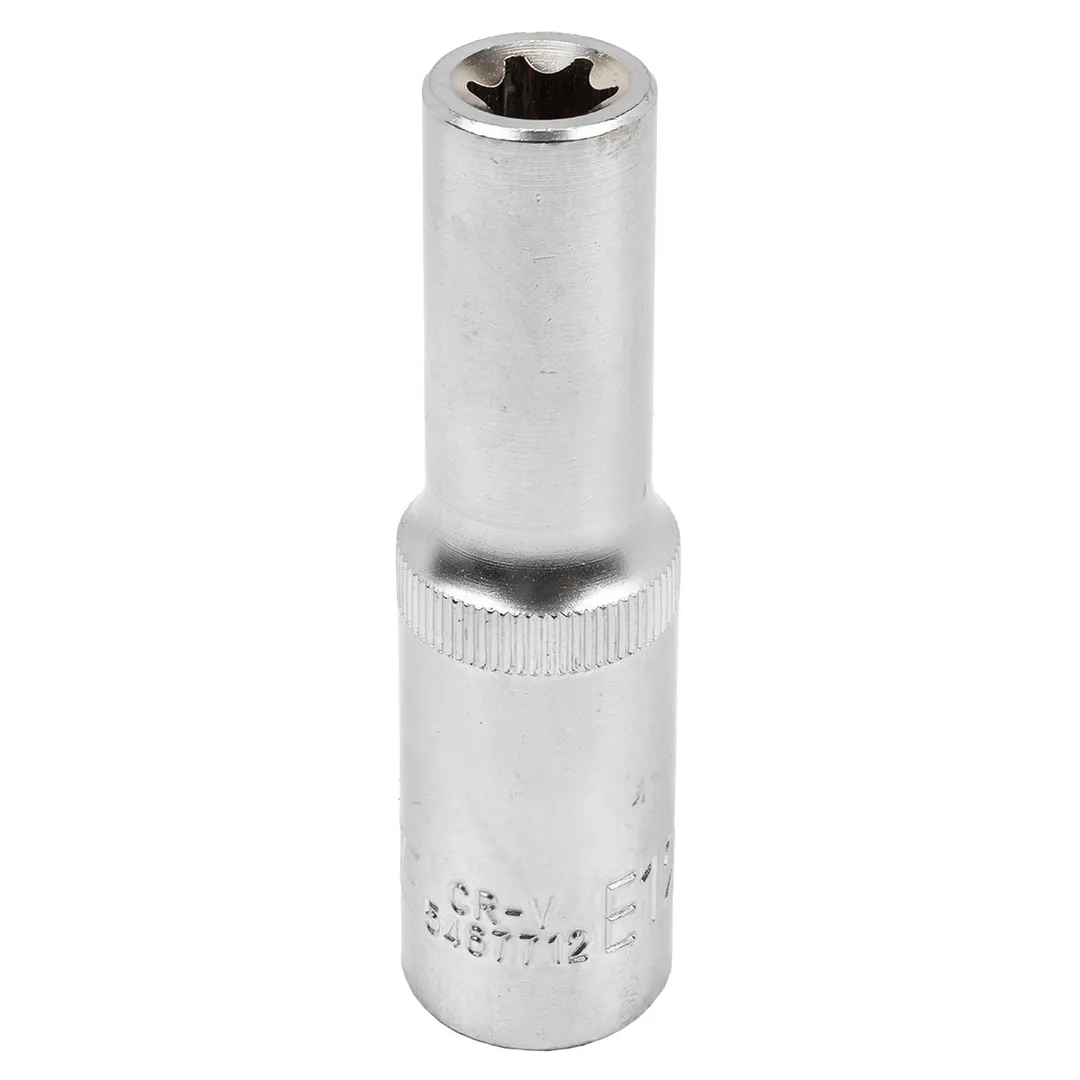 Головка 1/2" Е-профиль глубокая E12 Forsage F-5467712