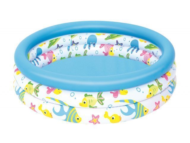 Надувной детский бассейн Coral Kids. 102х25 см (от 2 лет) BESTWAY 51008