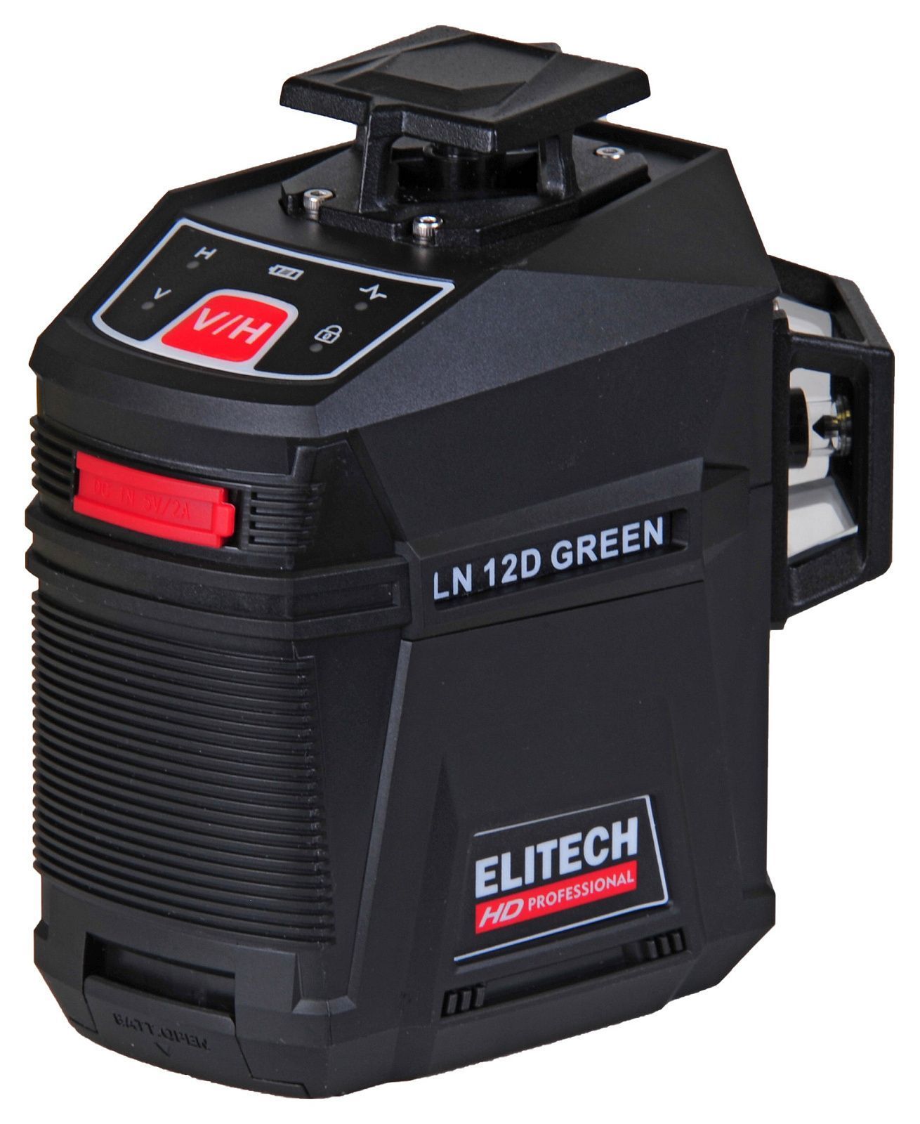 Нивелир лазерный LN 12D GREEN (HD / Зеленый / 25 м / 3 луча 360° / Li-Ion / Кейс) HD  ...ELITECH 204736
