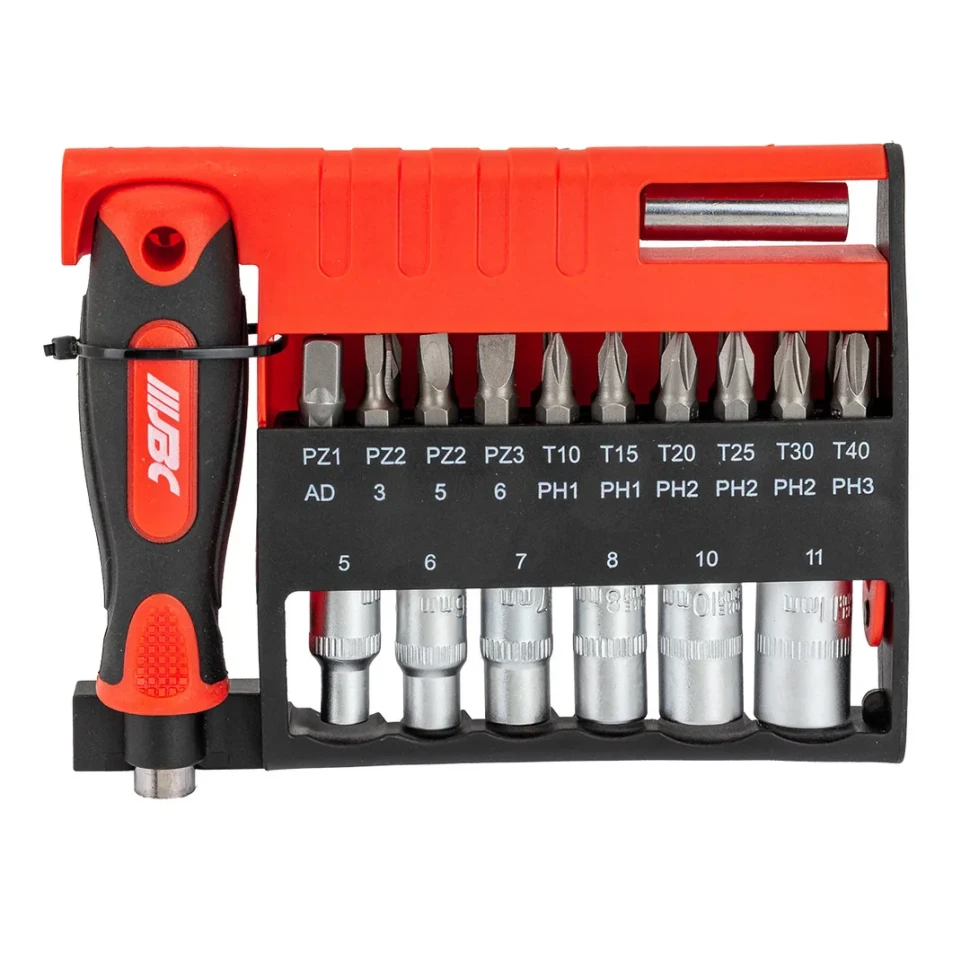 Набор инструментов 28пр., 1/4"  JBC JBC-HW-S21