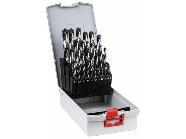 Набор сверл по мет. 25шт 1-13мм HSS-G PointTeQ ()  BOSCH 2608577352