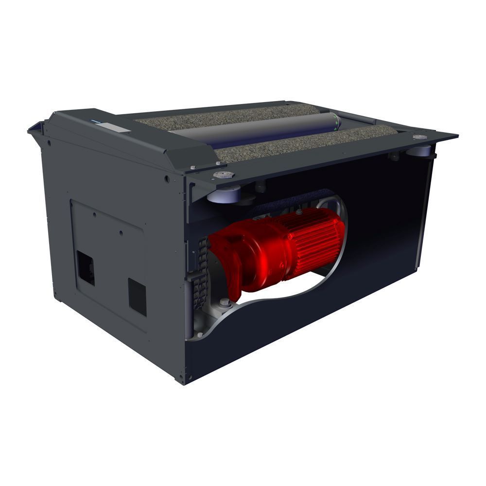 Цифровой роликовый тормозной стенд для фургонов и грузовиков с нагрузкой на ось до 13 т с приводными двигателями 2 x 9 кВт MAHA C_MBT S 13.0 R100 MU