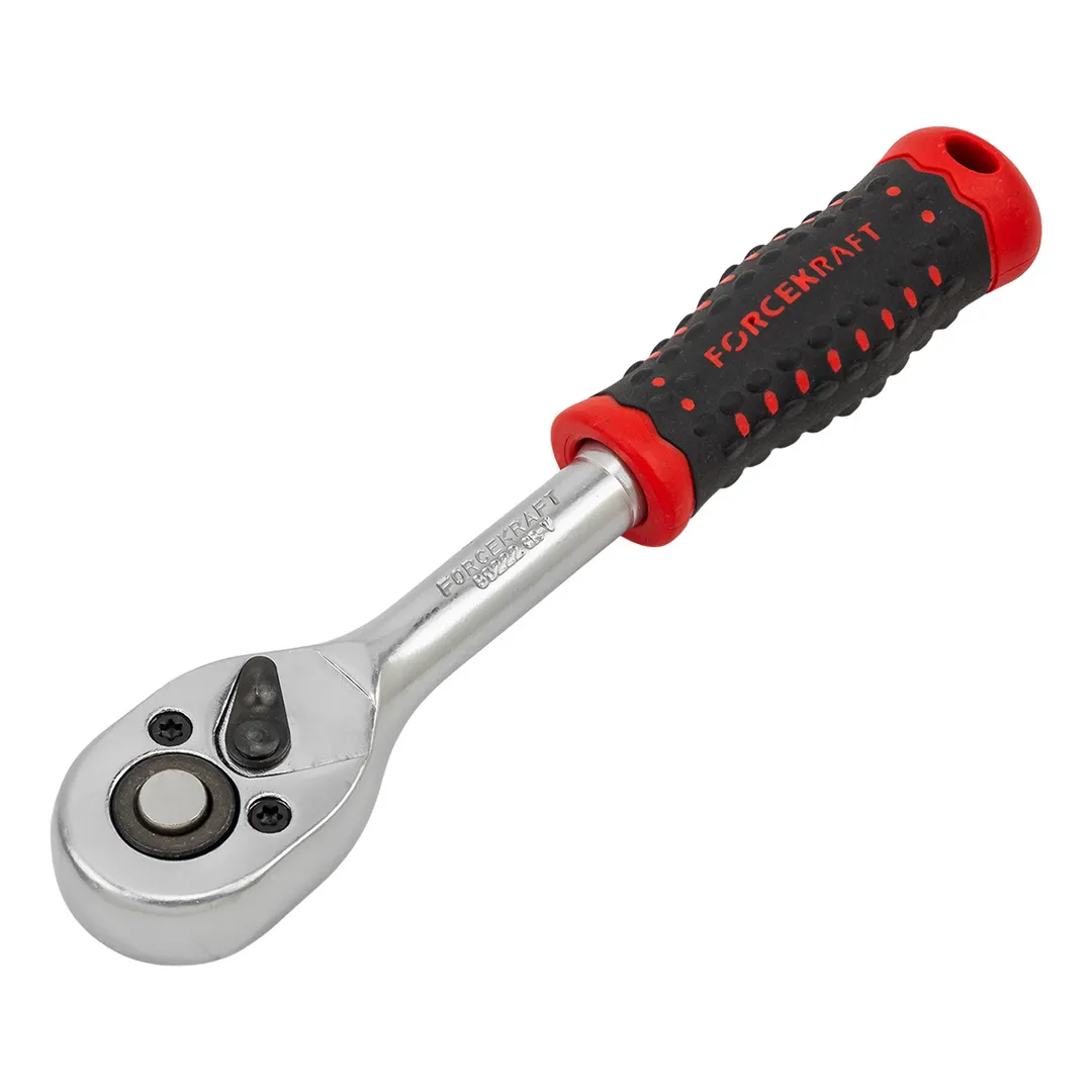 Трещотка реверсивная 1/4''  FORCEKRAFT FK-80222