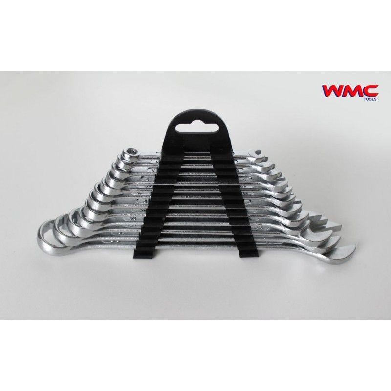 Набор ключей комбинированных 12пр. (6-14, 17, 19, 22мм) в пластиковом держателе  WMC-...WMC TOOLS 5123