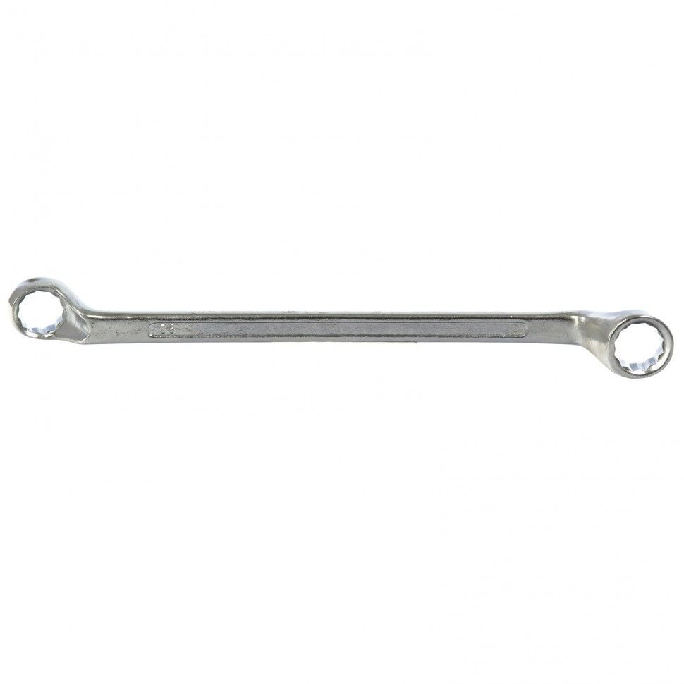 Ключ накидной коленчатый, 14 х 15 mm, хромированный  Sparta 147535