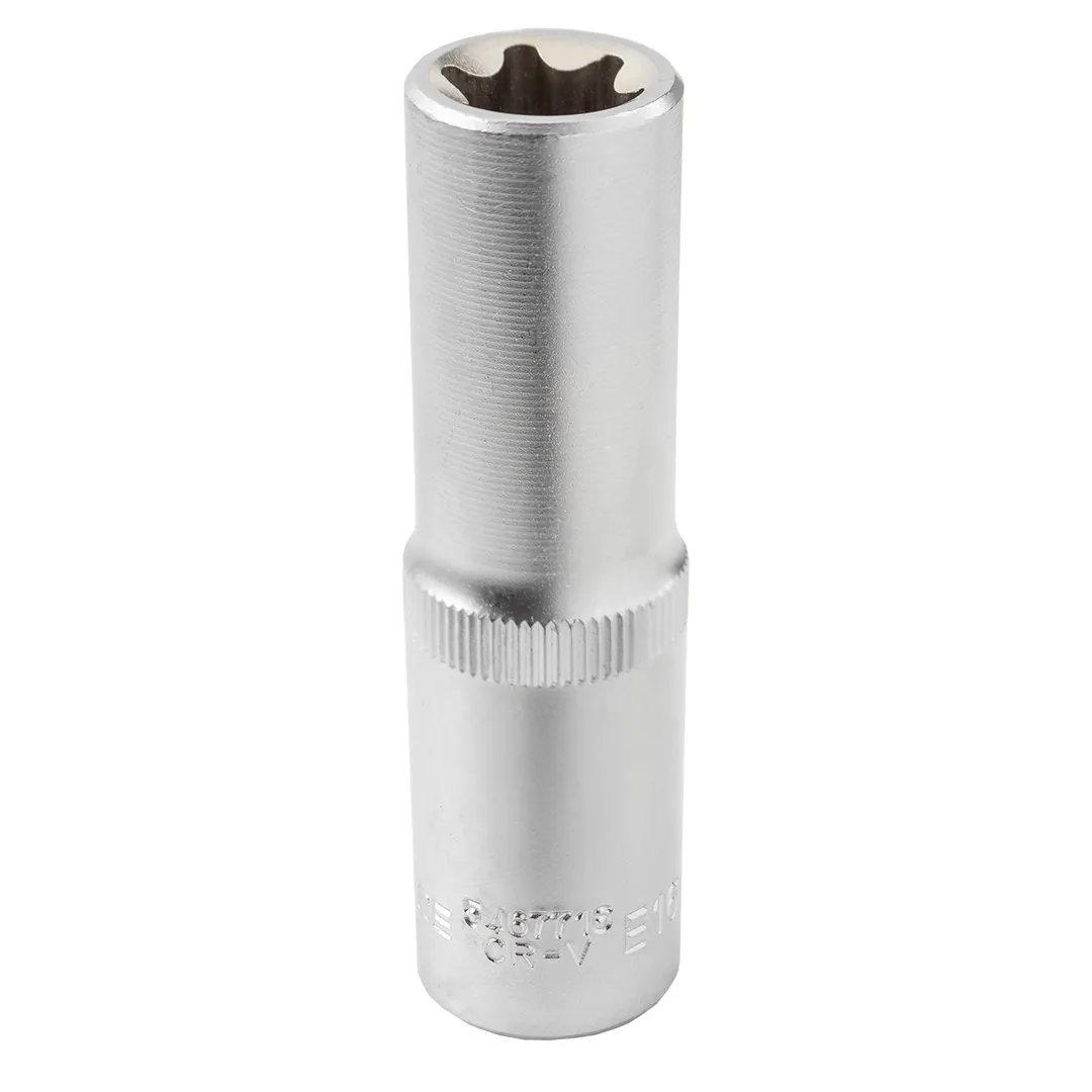 Головка 1/2" Е-профиль глубокая E16 Rock FORCE RF-5467716
