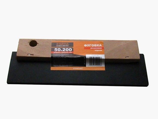 Фуговка резиновая черная 300mm STANDART  STARTUL ST1020-300
