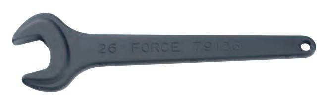 Ключ рожковый, ударный, односторонний 28 мм.. L=243 мм..  Force 79128