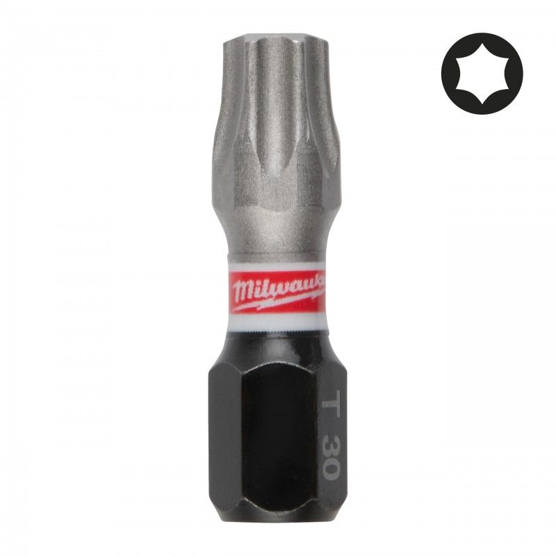 Бита ударная Shockwave Impact Duty TX30 25 мм (3 шт) Milwaukee  4932500366