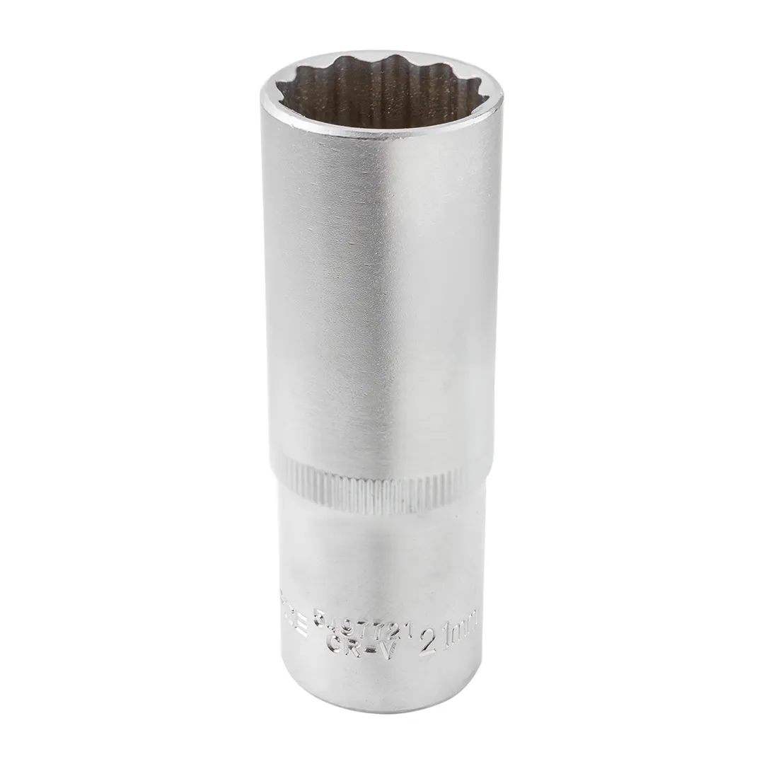 Головка 1/2" 12гр. глубокая 21 мм. Rock FORCE RF-5497721