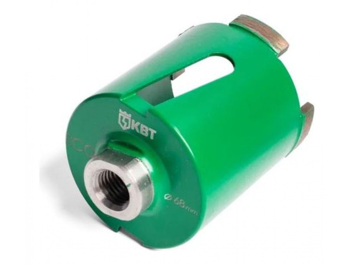 Сверло алмазное для подразетников 68 мм ECO-D50 68/65 M16 R 4LSP КВТ 81344