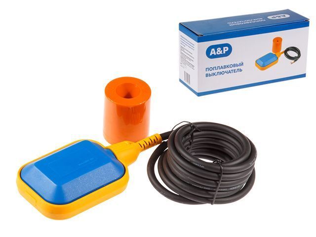 Поплавковый выключатель с кабелем 3.0 м  A&P AP03A05300