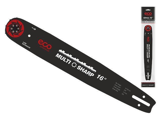 Шина 40 см 16" 3/8" 1.6 mm  MULTI SHARP  ECO CSP-038