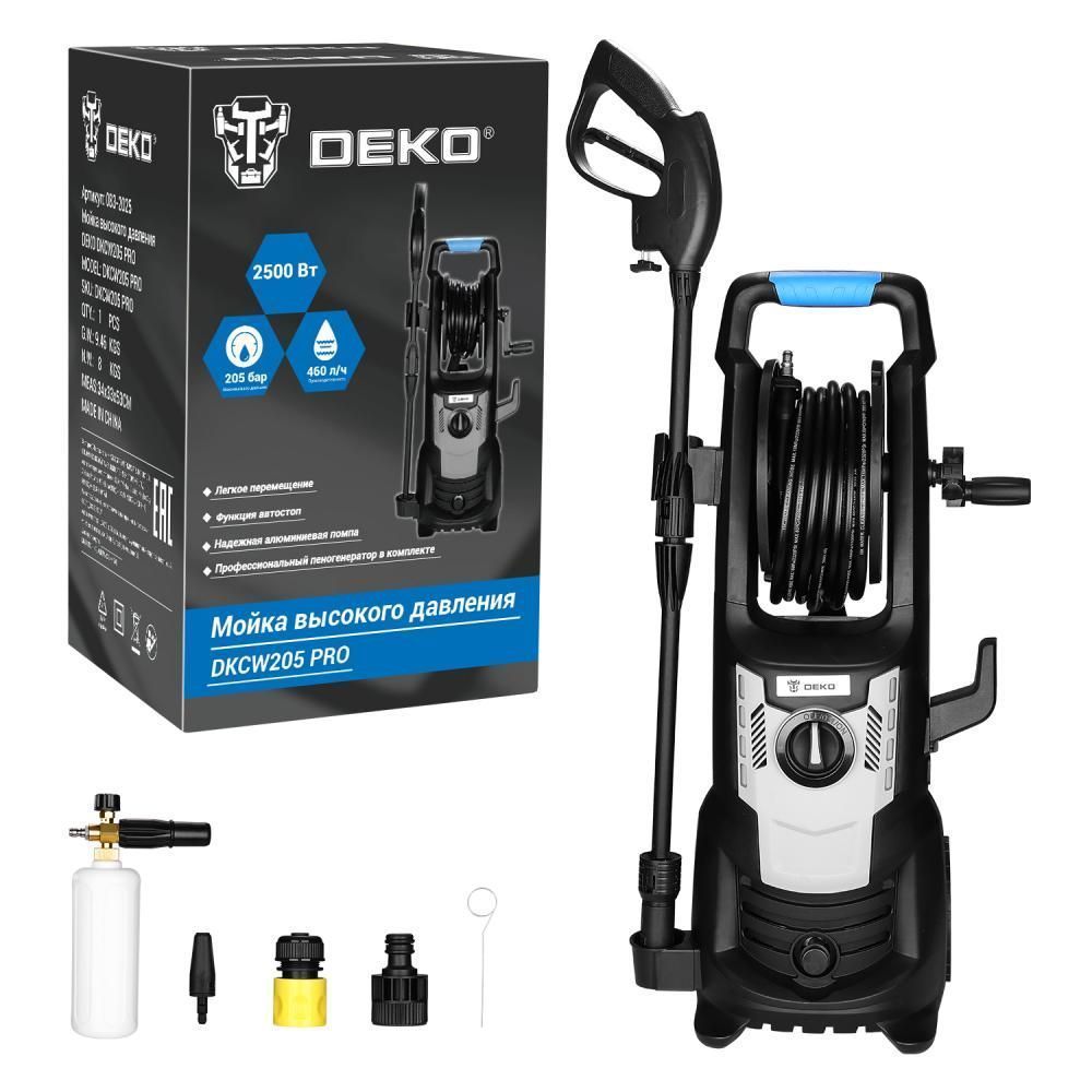 Мойка высокого давления DEKO DKCW205 PRODeko 083-2025