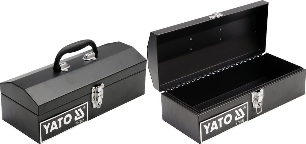 Ящик инструментальный алюминиевый 360х150х115mm  YATO YT-0882