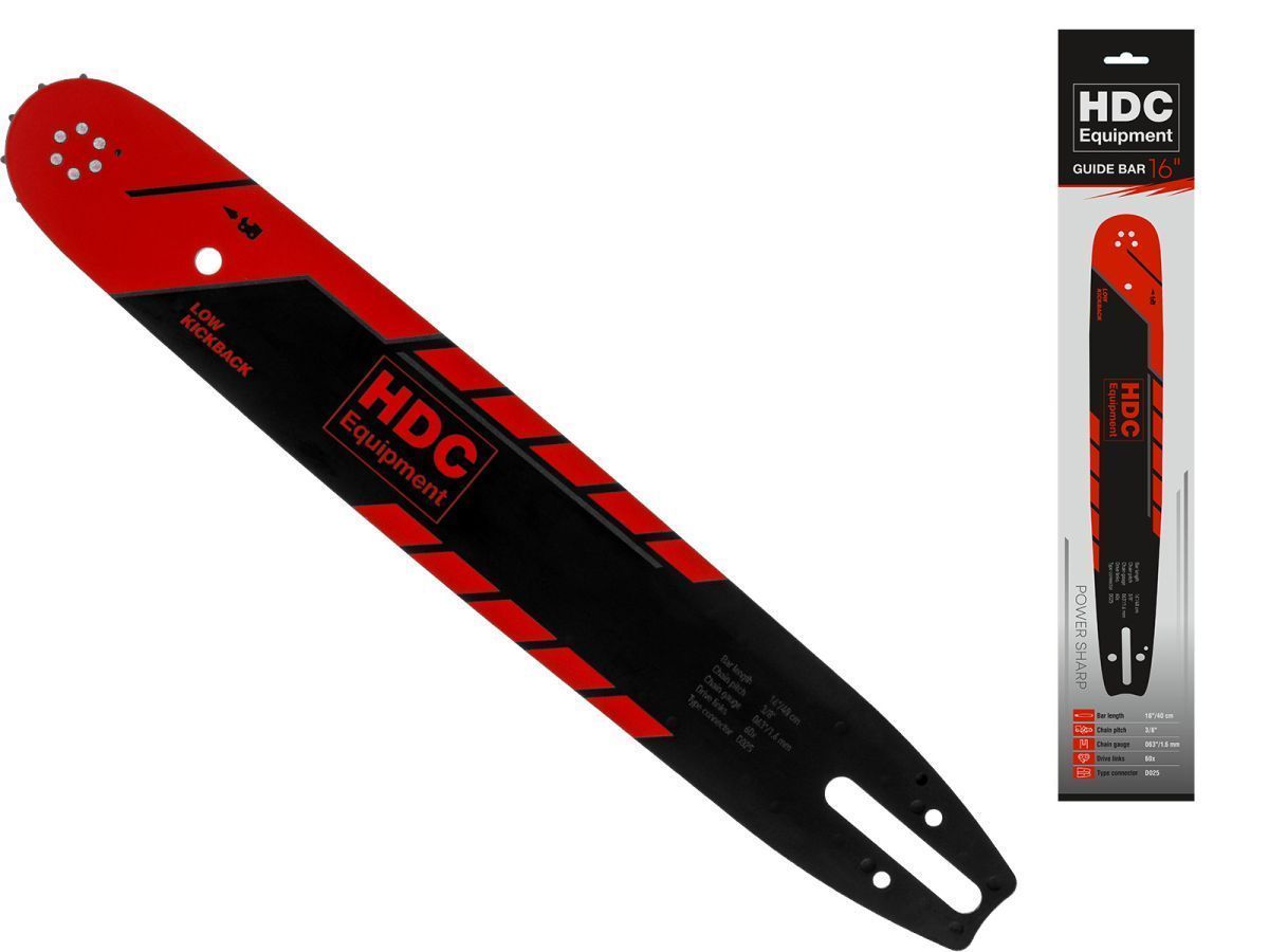 Шина 40 см 16" 3/8" 1.6 мм  HDC Equipment HD-C16660