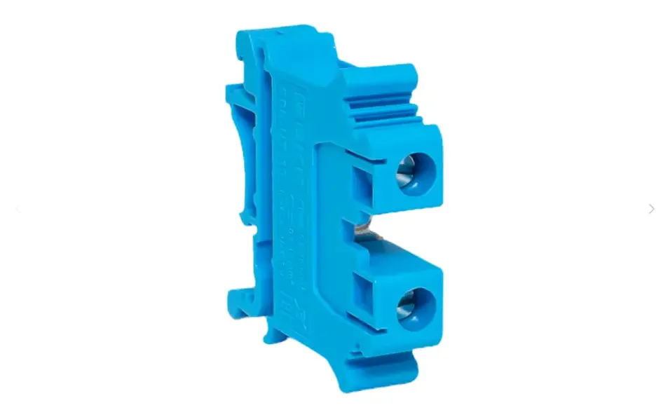 Клеммная колодка винтовая 10 UT синяя  EKF scr-ut-10-b