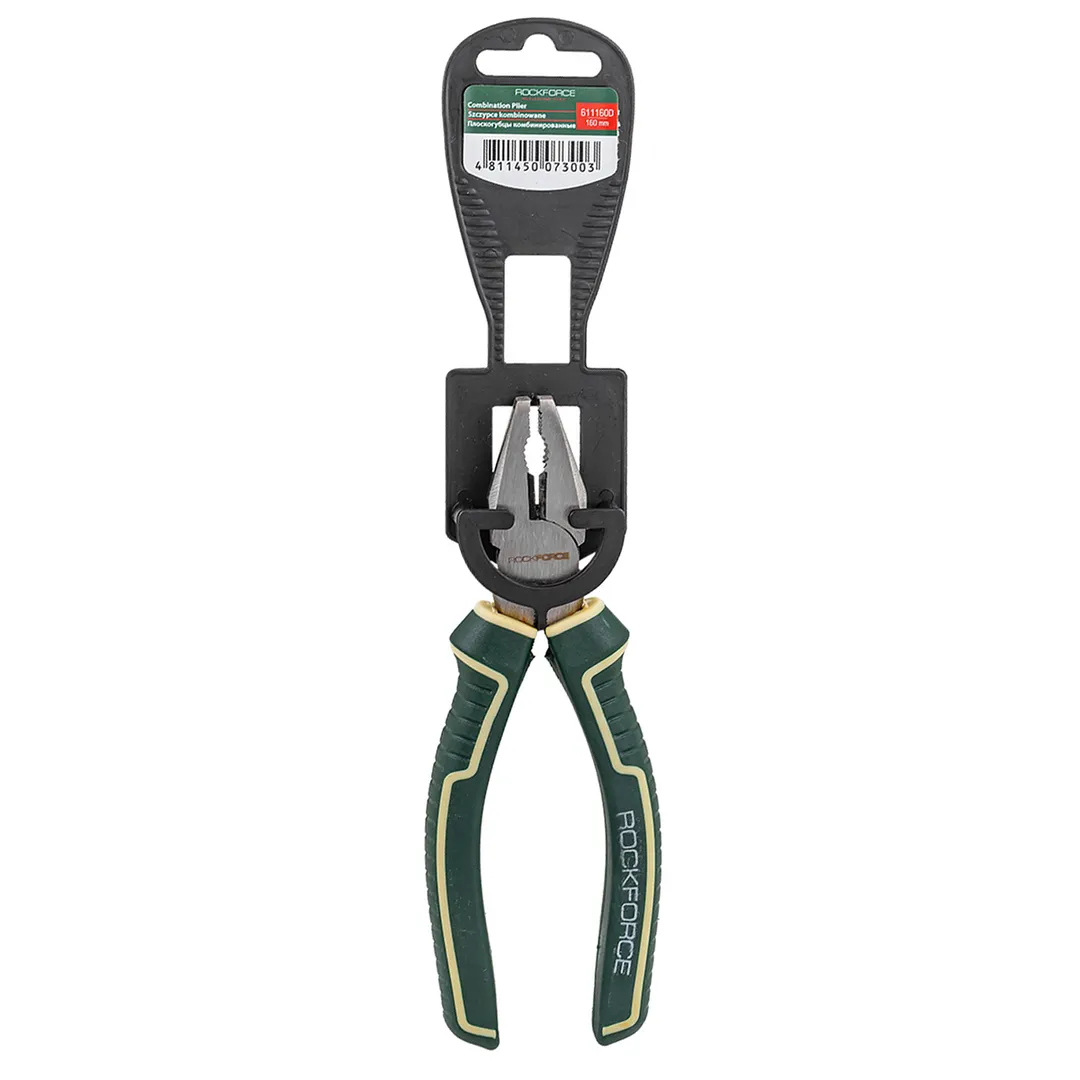 Плоскогубцы комбинированные 160мм  Rock FORCE RF-611160D