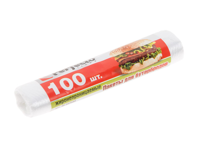 Пакеты для бутербродов, 100 шт.  PERFECTO LINEA 46-042589