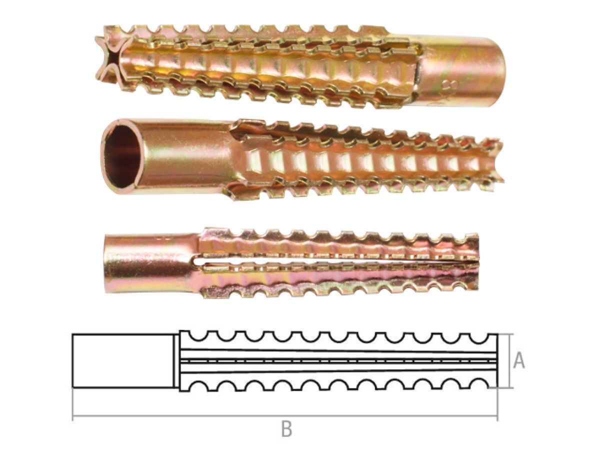 Дюбель для газосиликатных блоков 8х60 mm MUD (100 шт) STARFIX SMC3-39282-100
