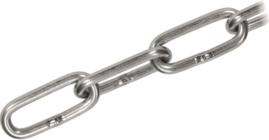 Цепь сварная длиннозвенная, оцинк. М3 DIN 763 (бухта 50 м) STARFIX SMP-93781-50