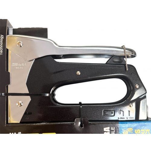 Степлер 6-14мм (тип 140/ G/ 11/ T50) 2 в 1, усилие 15 lbs KW-triO 18536