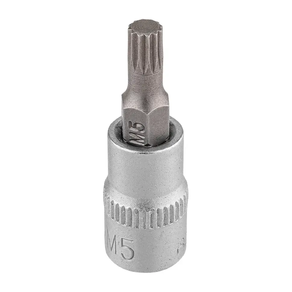 Головка-бита 12-гранная 1/4", M5 RockFORCE RF-3283205