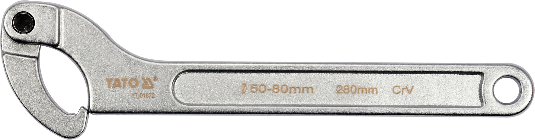 Ключ разводной сегментный шарнирный  50-80mm  YATO YT-01672