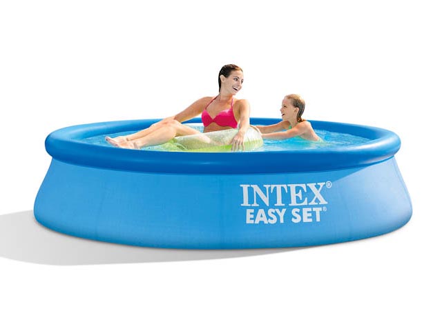 Надувной бассейн Easy Set, 244х61 см + фильтр-насос 220 В (от 6 лет) INTEX 28108NP