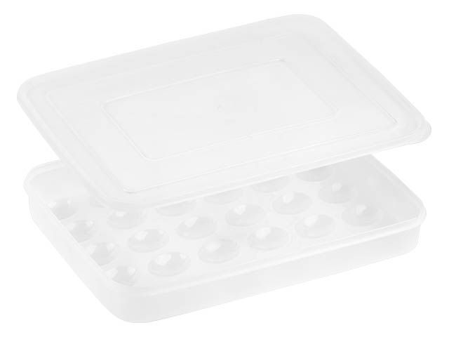 Контейнер для хранения яиц, 30 ячеек, прозрачный  PERFECTO LINEA 34-342651