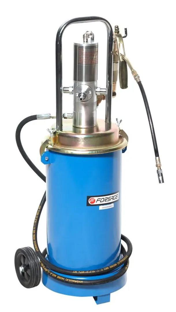 Пневматический перекатной нагнетатель смазки под закладку 17кг(50:1, производительность: 0-0.8 л/мин...Forsage F-TRG2095