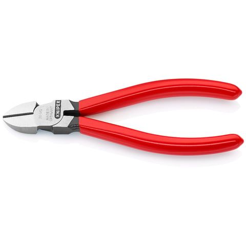 Бокорезы, L-140 мм, твёрдость кромок 62 HRC, чёрные, обливные рукоятки   ...KNIPEX 7001140