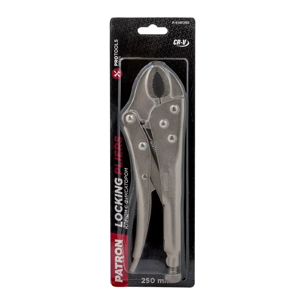 Клещи с фиксатором 10" PATRON Patron P-614F250
