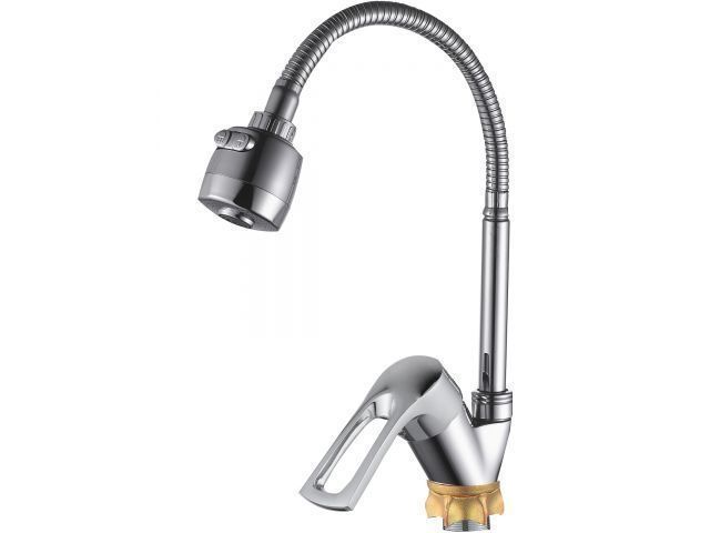 Смеситель для кухни D40-A, серия 320, (Гибкий двухрежимный излив) ECONOCE EC0324